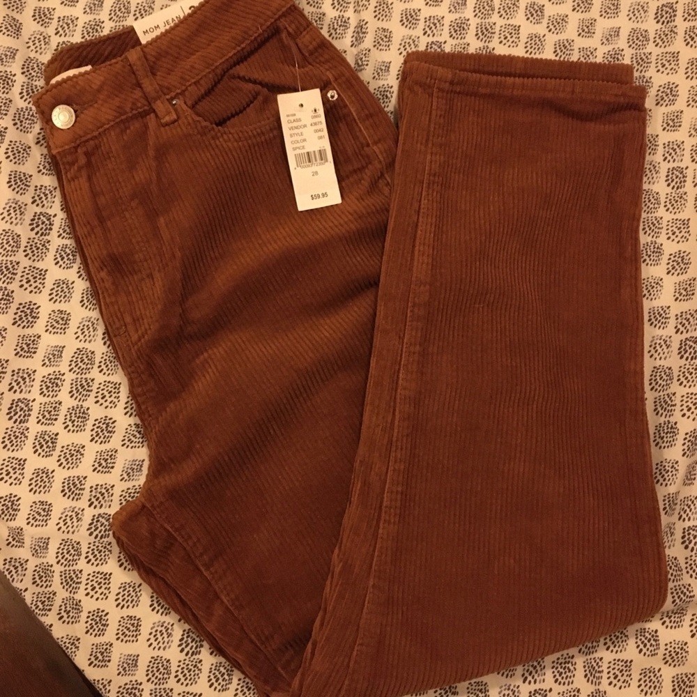 PACSUN SPICE CORDUROY MOM JEANS